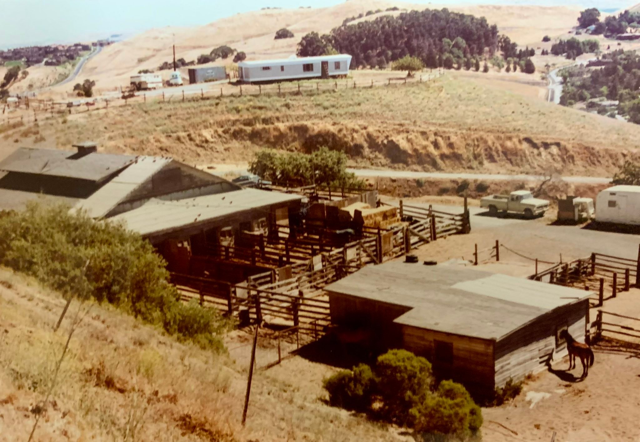 Lafayette - Rolling Ridge Ranch, with Ken and Ada’s barn and mobile ...