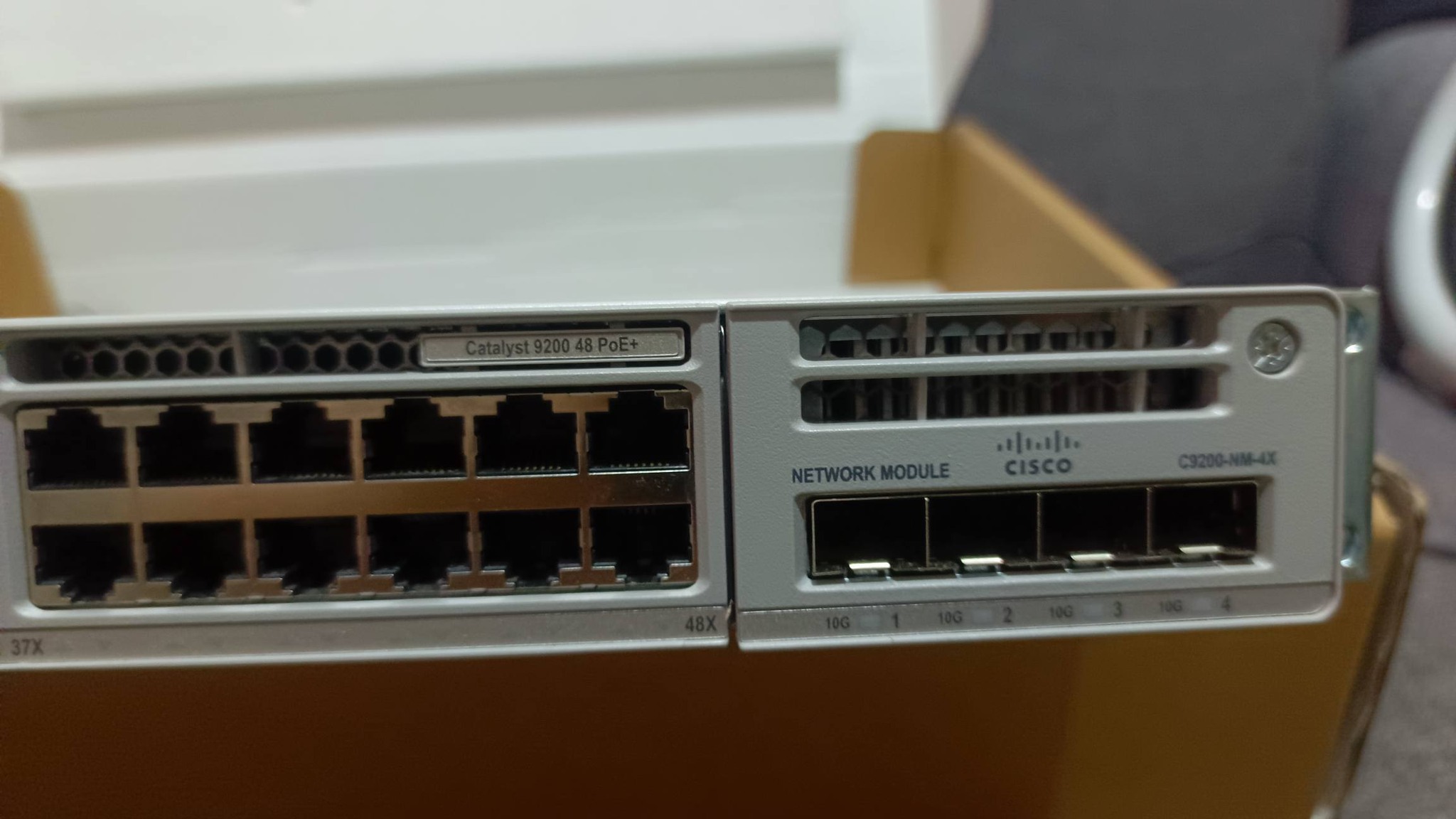 Cisco Catalyst IE9300 switch with 24 GE SFP downlinks