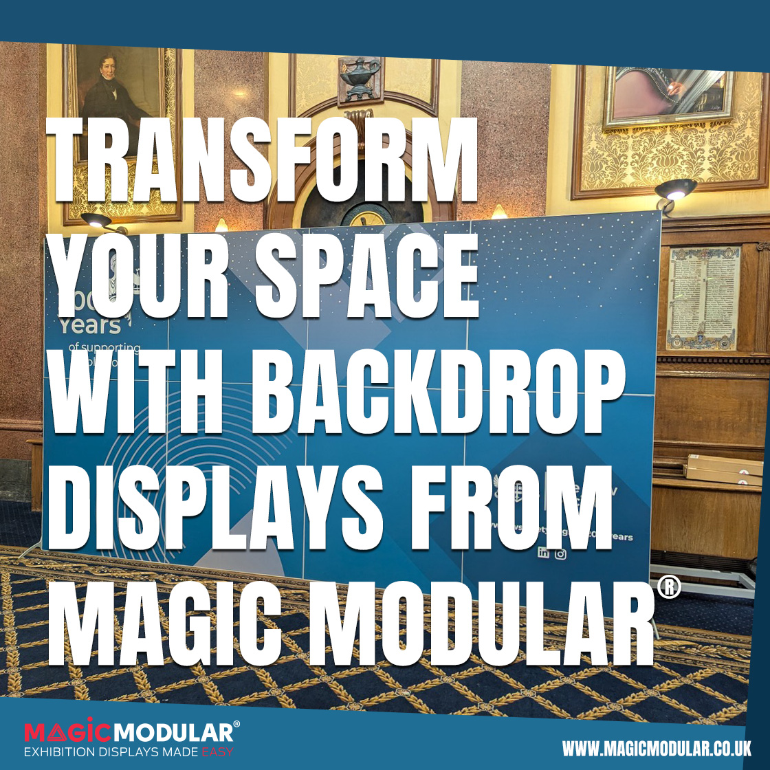 Magic Modular - Transform Your Space with Backdrop... | Facebook
