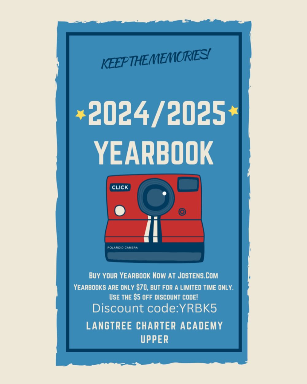 Langtree - 📔⭐️ Yearbooks Are Now on Sale! ⭐️📔 Capture the memories of ...