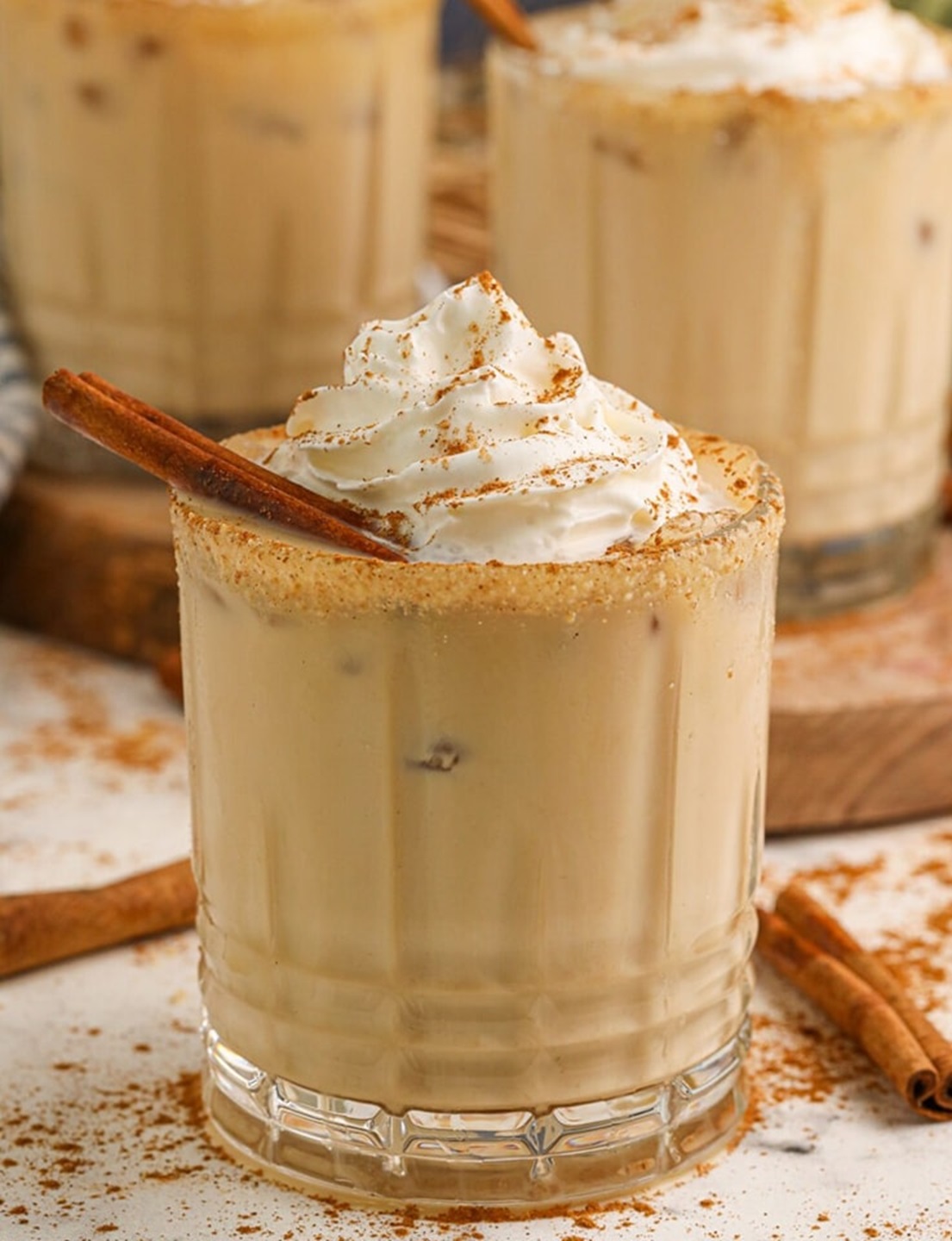 ⛄️ Eggnog Amaretto Cocktail!... - Kitchen Fun With My 3 Sons