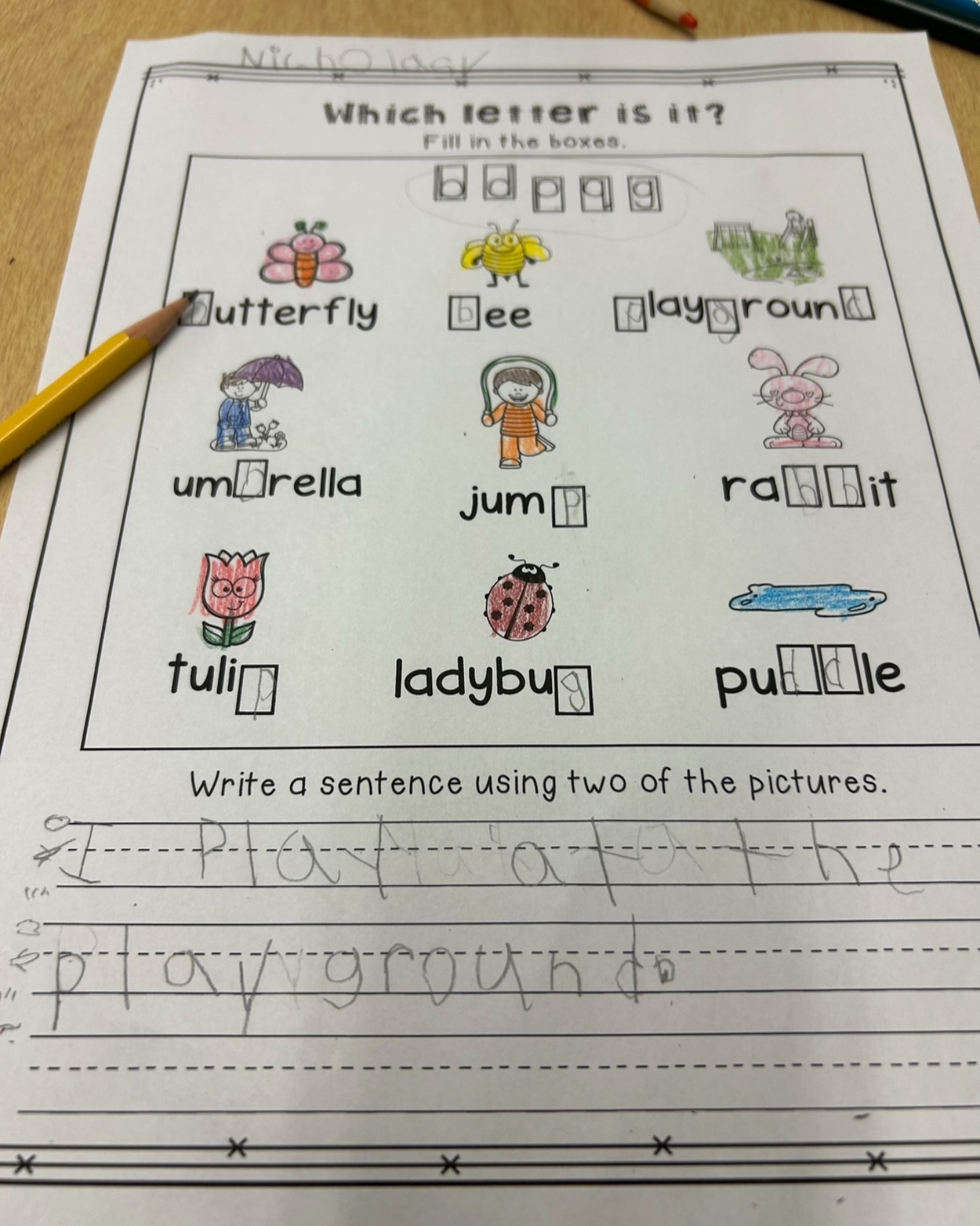 🐝Find the correct letter to fit into... - The Magic OT Bug | Facebook