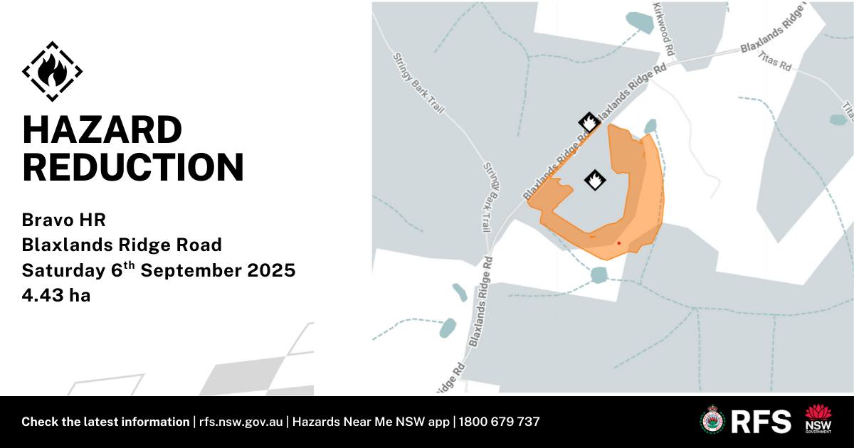 🚒 Hazard Reduction Burns... - NSW RFS - Hawkesbury District | Facebook
