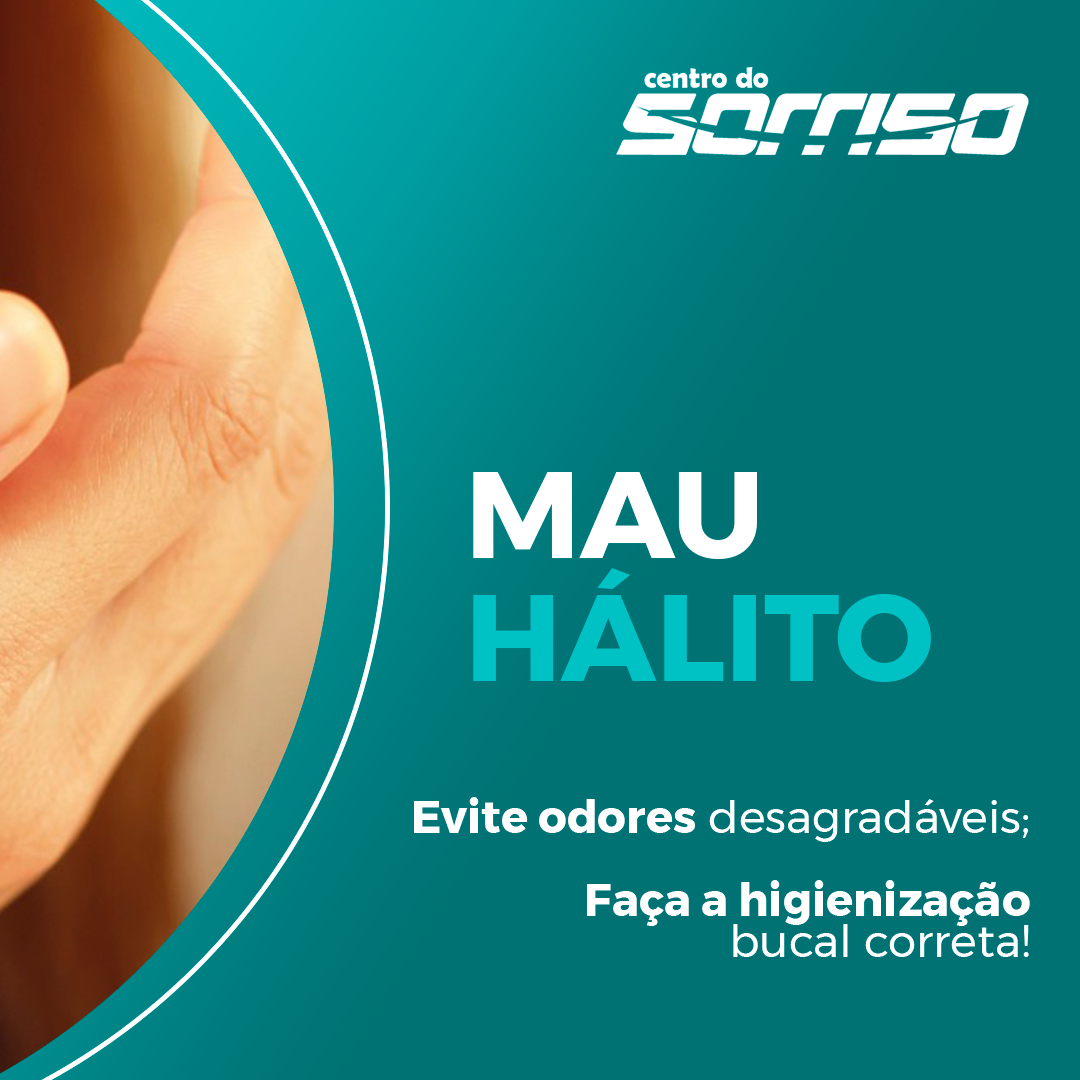 Previna se do mau hálito com a... Centro do Sorriso