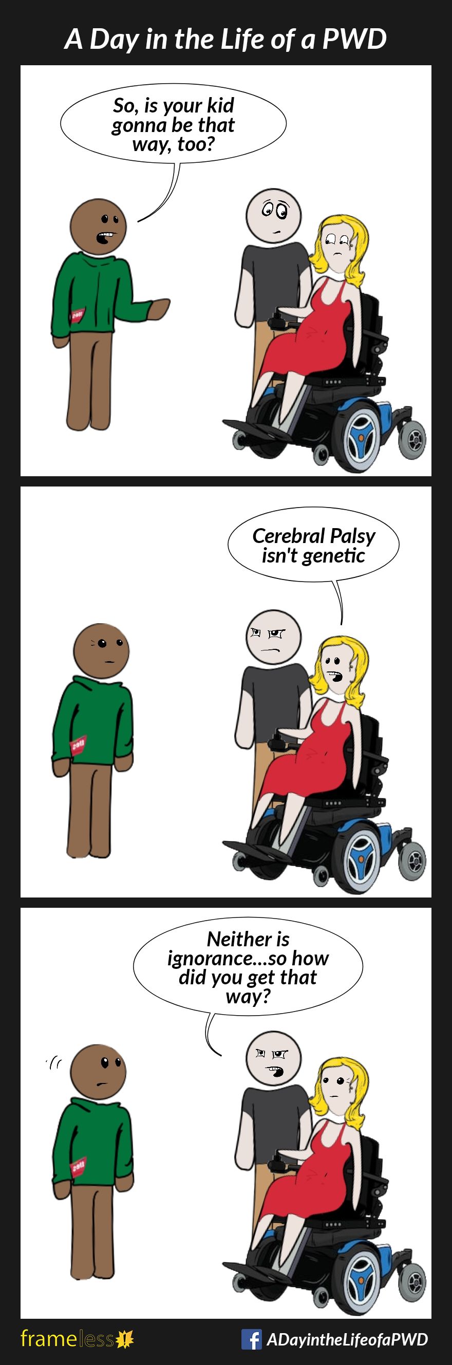 A Day - COMIC STRIP A Day in the Life of a PWD (Person With a ...