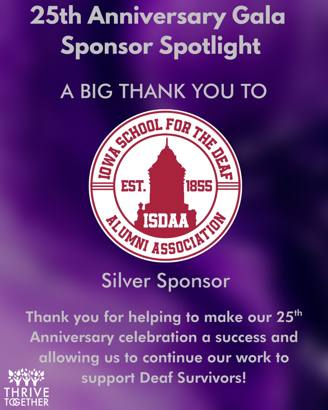 Thrive Together - 🎉 Sponsor Spotlight! 🎉 We are thrilled... | Facebook