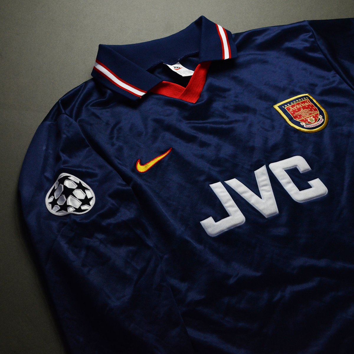 Arsenal x JVC x Nike What a combination this was! Worn from 1994