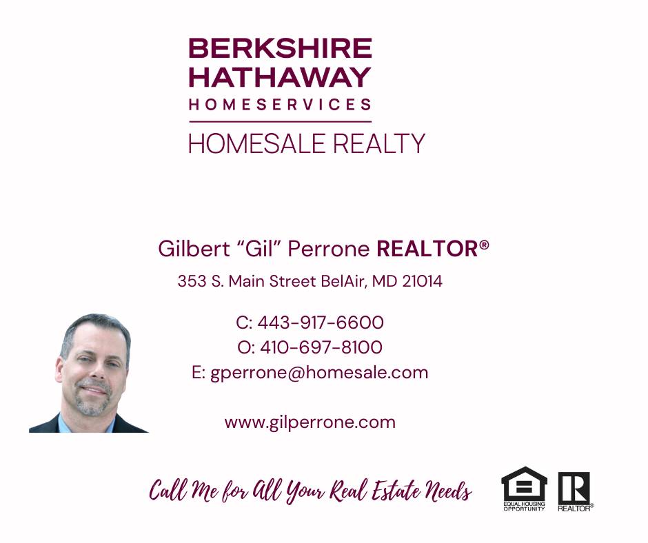 Gilbert Perrone Realtor | Bel Air MD