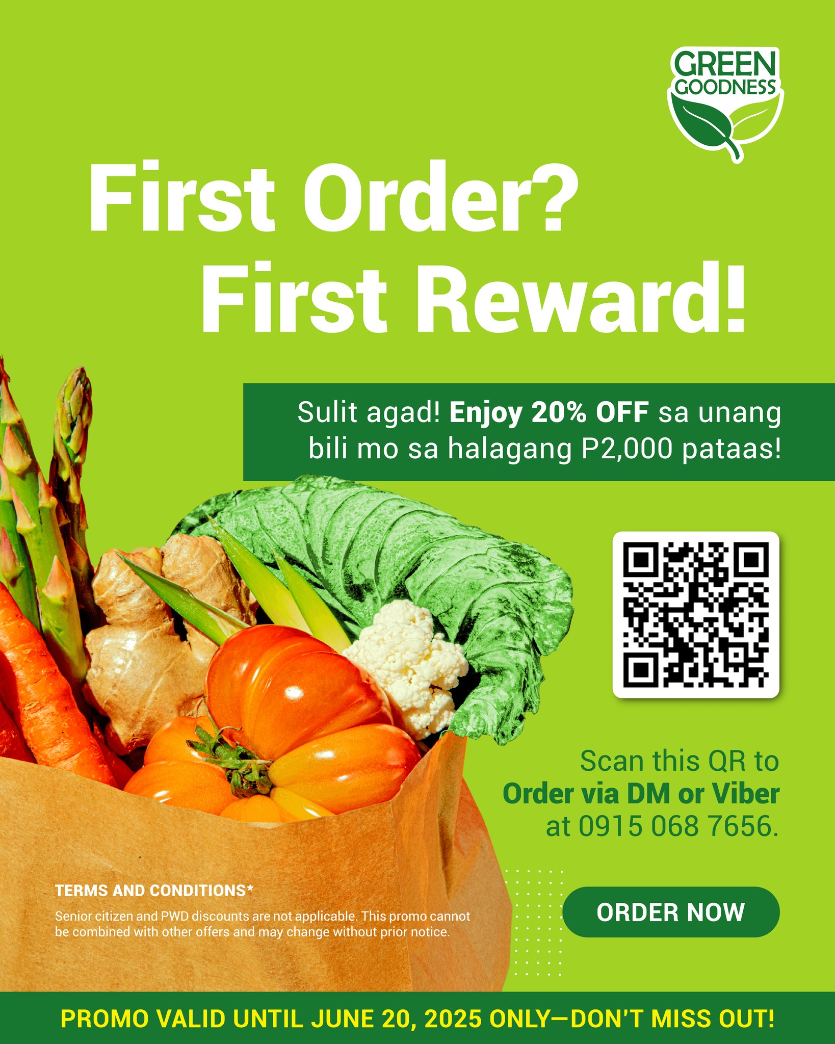 Green Goodness - 🌿 Exclusive New Buyer Promo from Green... | Facebook
