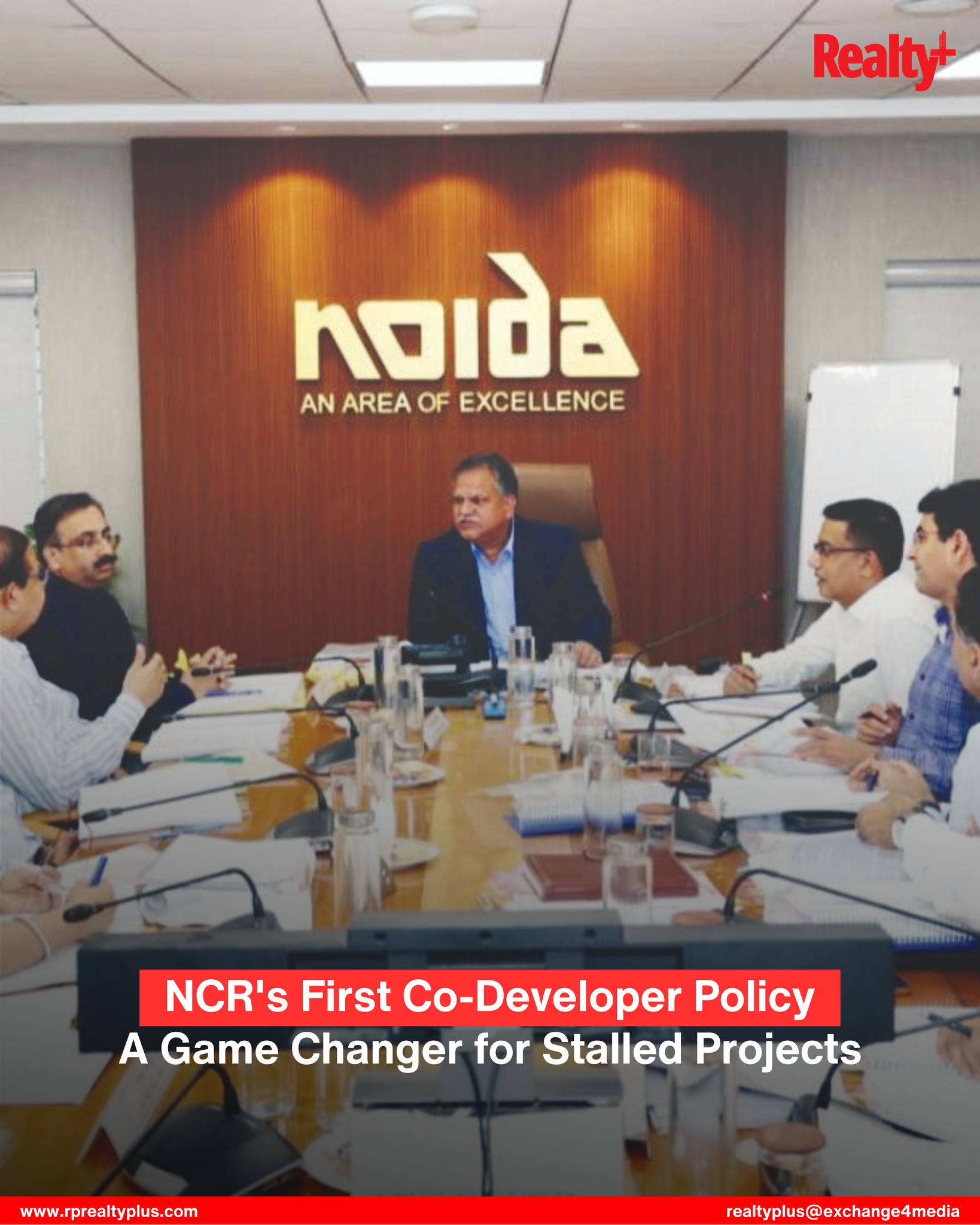 Realty+ - Noida Authority's pioneering co-developer policy... | Facebook