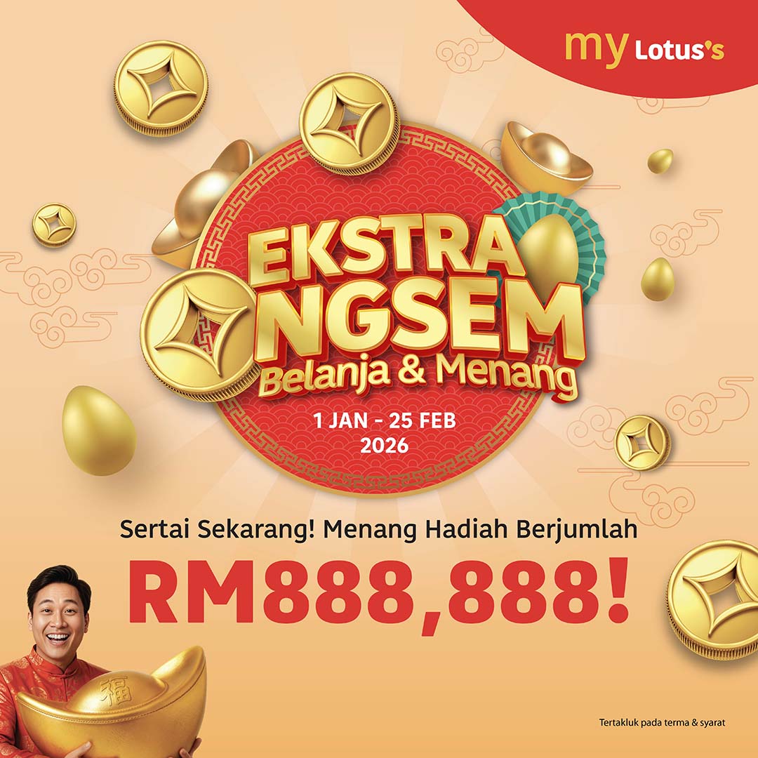Lotus's - HANYA DI STOR TERPILIH Rawang Ara Damansara Puncak Alam Pulai ...