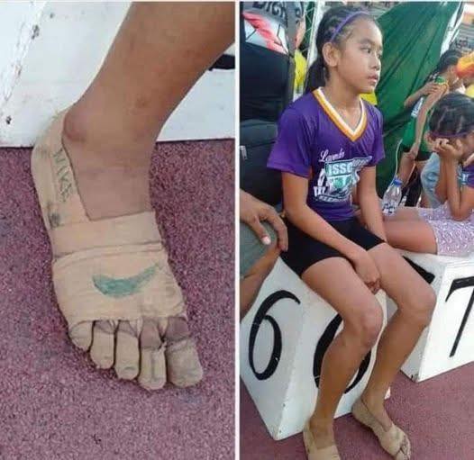 Inspiring - Rhea Bullos, an 11-year-old track athlete from the ...