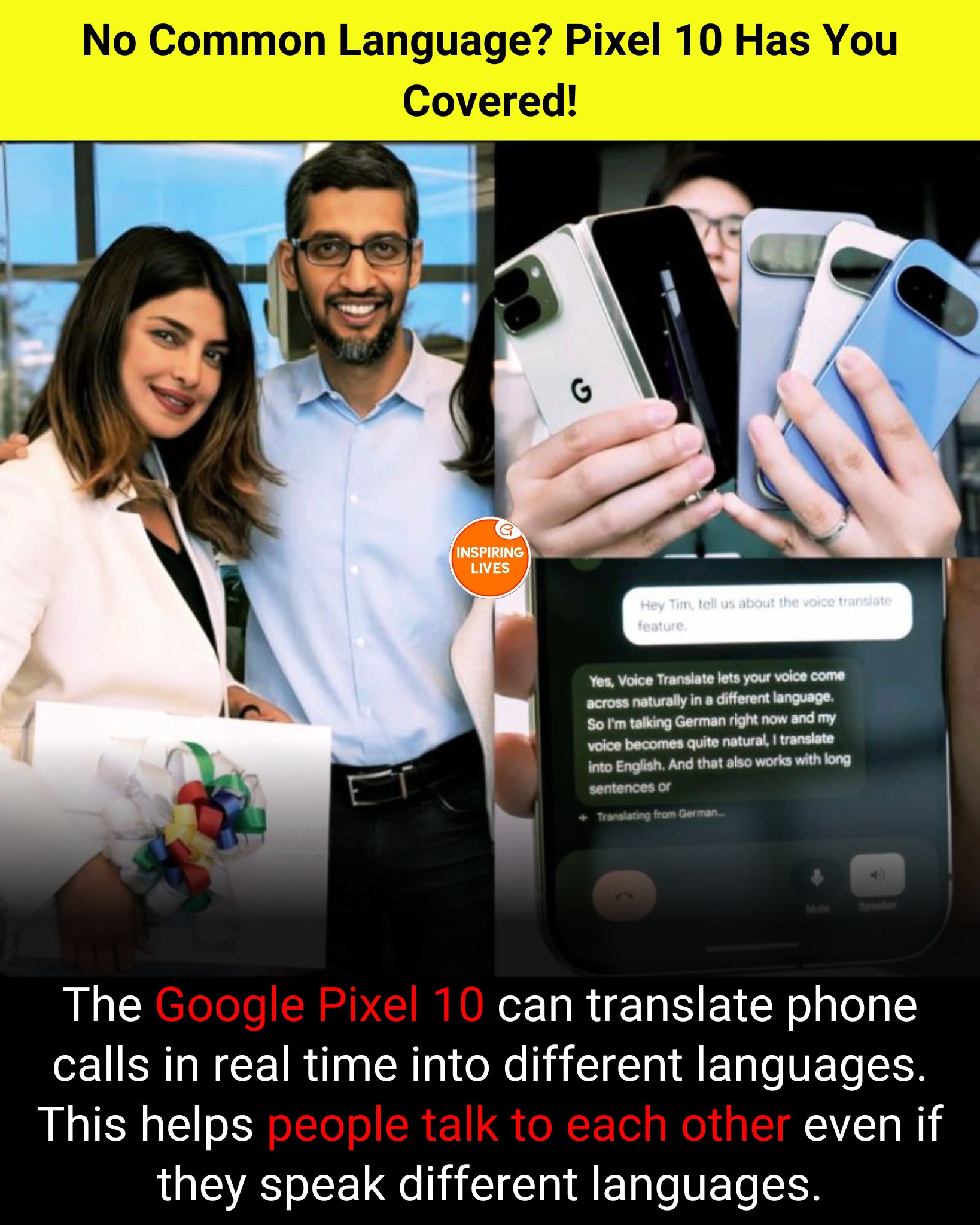 Inspiring - Google has introduced the Pixel 10 with an improved Live ...