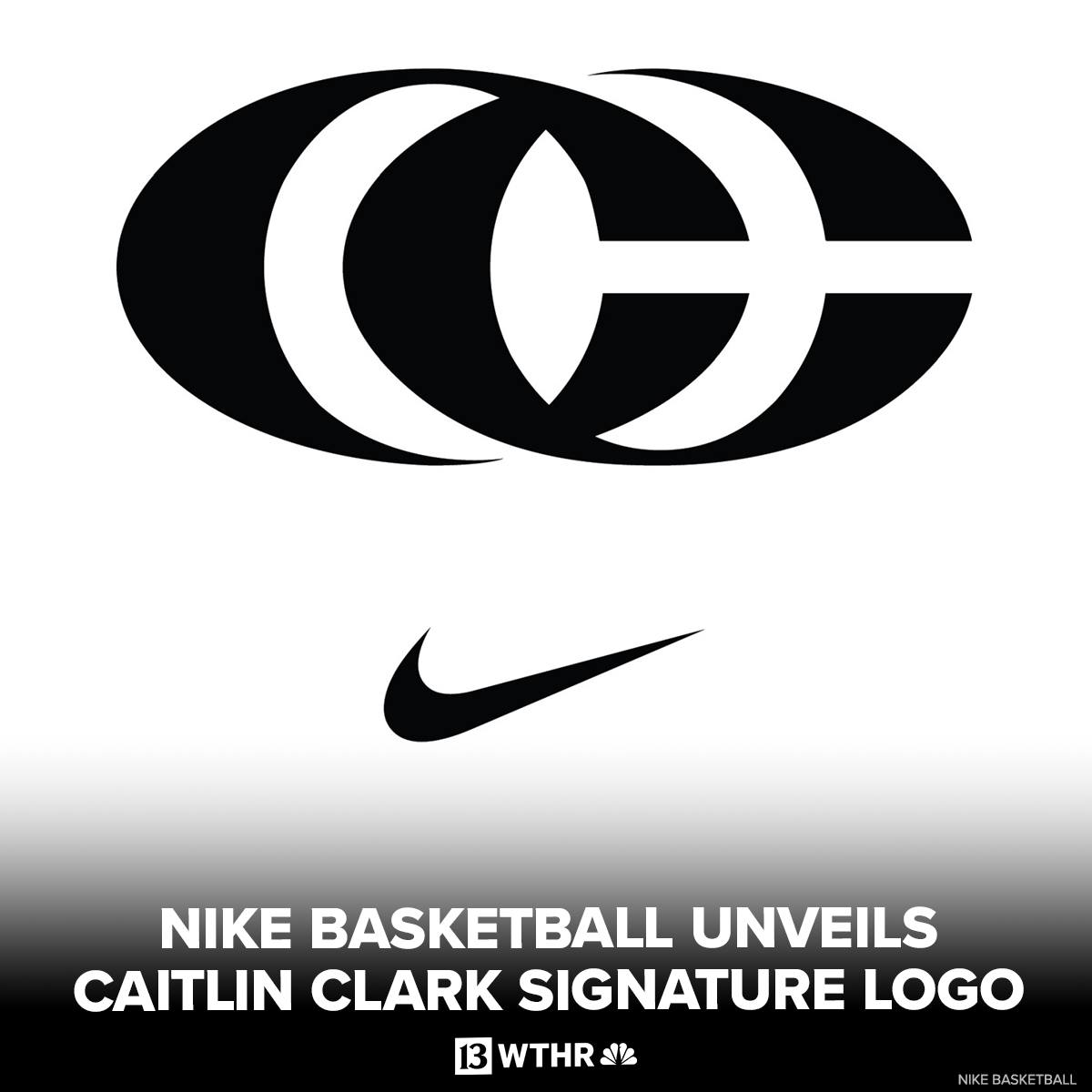 Nike on Monday revealed a new logo of interlocking Cs to represent