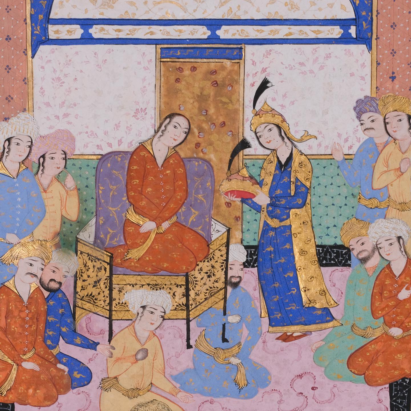 🎨 Queen Humay invests her son, Darab,... - Tareq Rajab Museum | Facebook