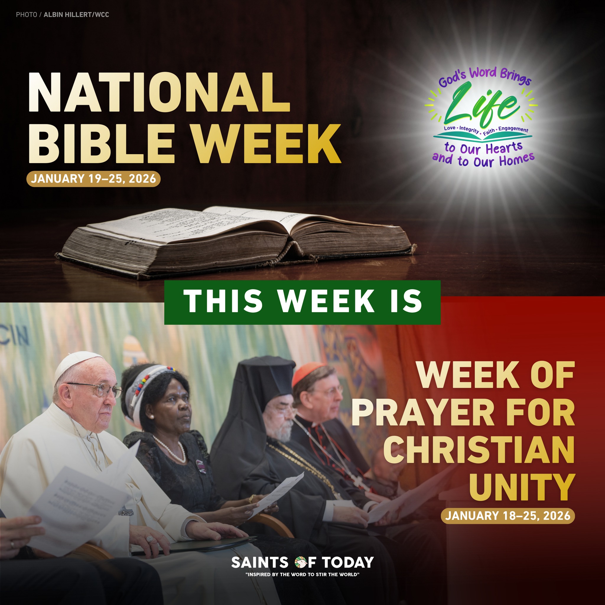 Saints - AN IMPORTANT WEEK FOR CHRISTIANS This week marks a significant ...