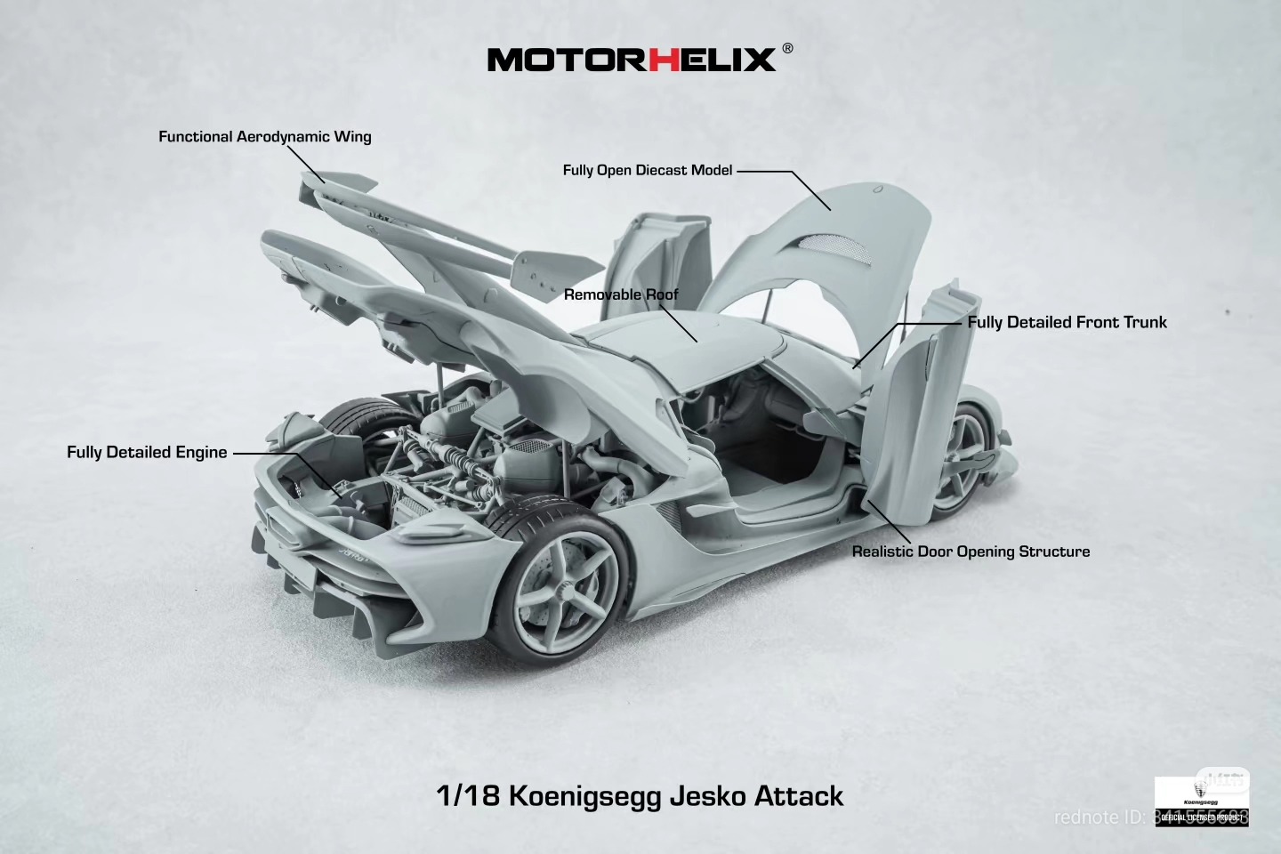 1:18 SCALE ★ FAST ATTACK VEHICLE 新品未開封 New 1:18 Model Announcement from MotorHelix MotorHelix has just