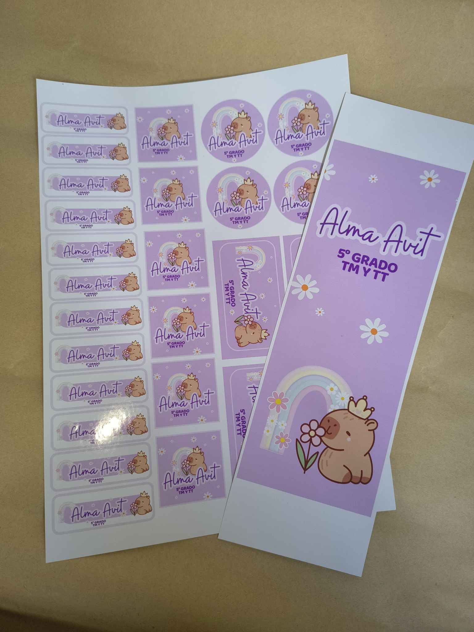 Etiquetas escolares y mucho más - Decals, Stickers & Vinyl Art - Lanús ...