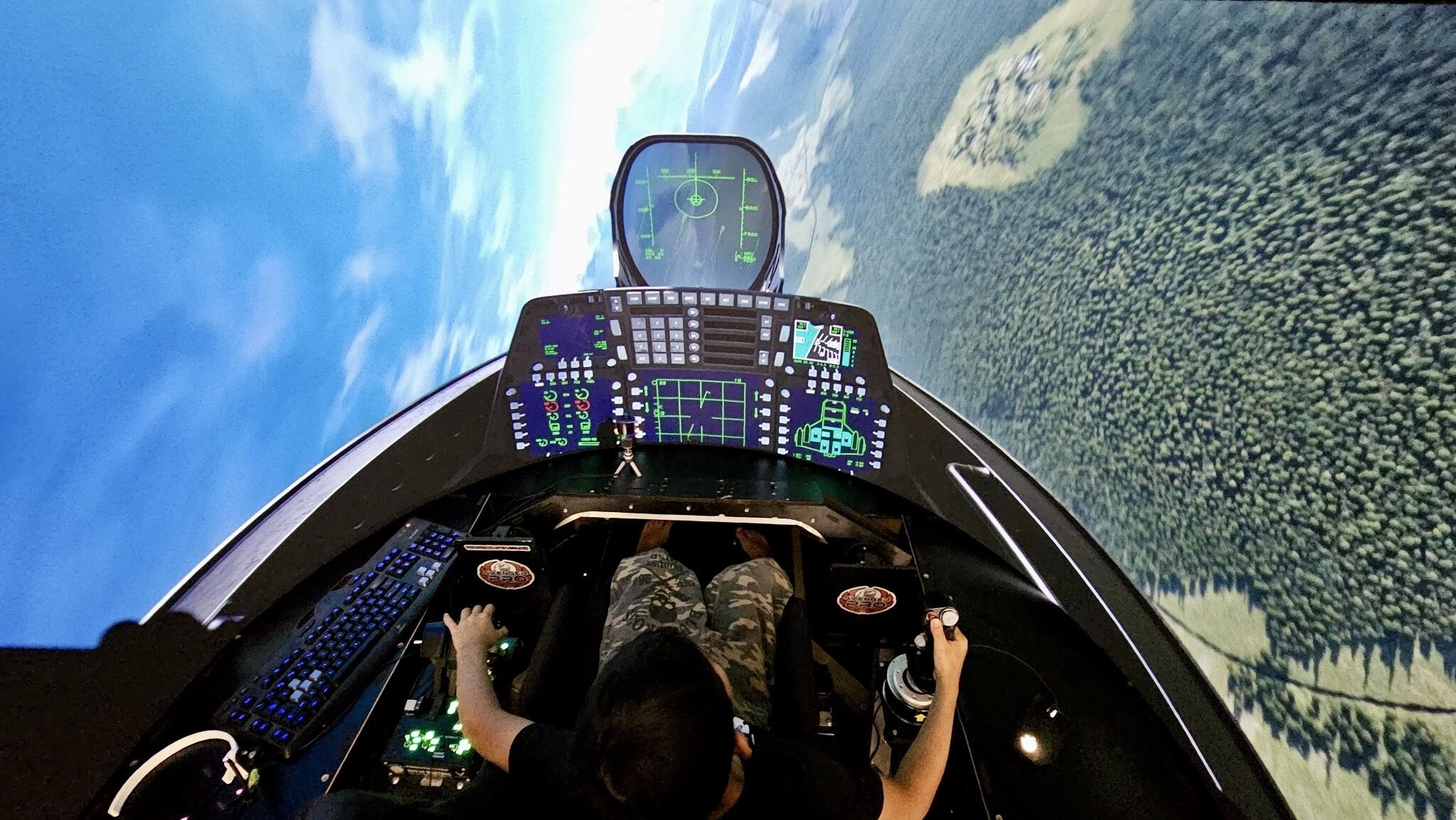SimPit - fighter pilot needs to start from early age :) | Facebook