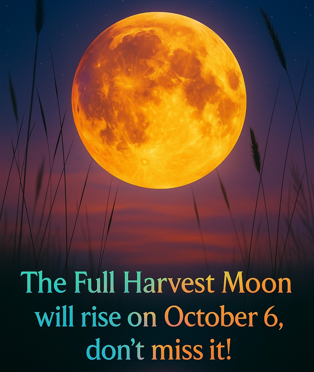 The Earth Page - The Full Harvest Moon – October 6, 2025... | Facebook