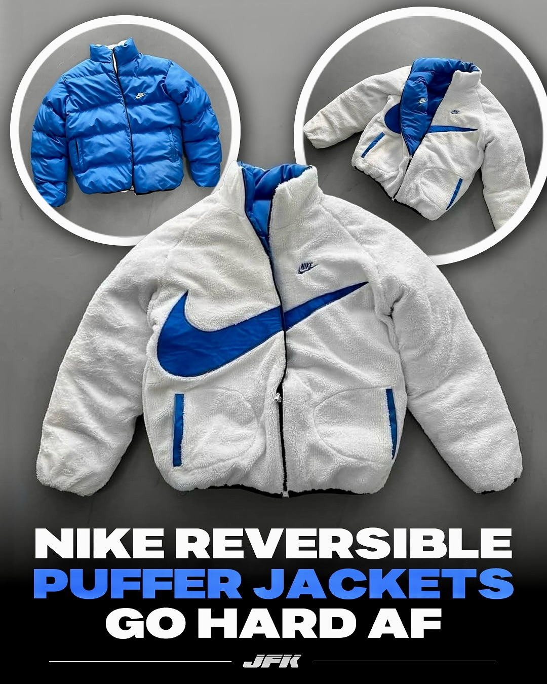 These reversible Nike Puffer Jackets are going viral, would you