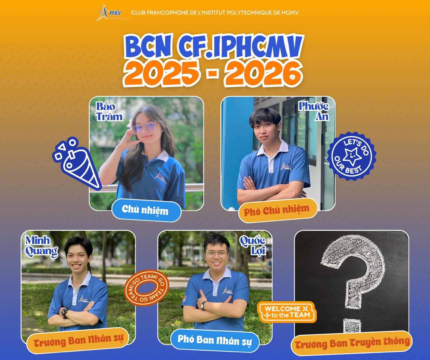 Câu - 🇫🇷 Bonjour la famille CF! 🇫🇷 Ban Chủ nhiệm CLB Pháp ngữ nhiệm kỳ ...