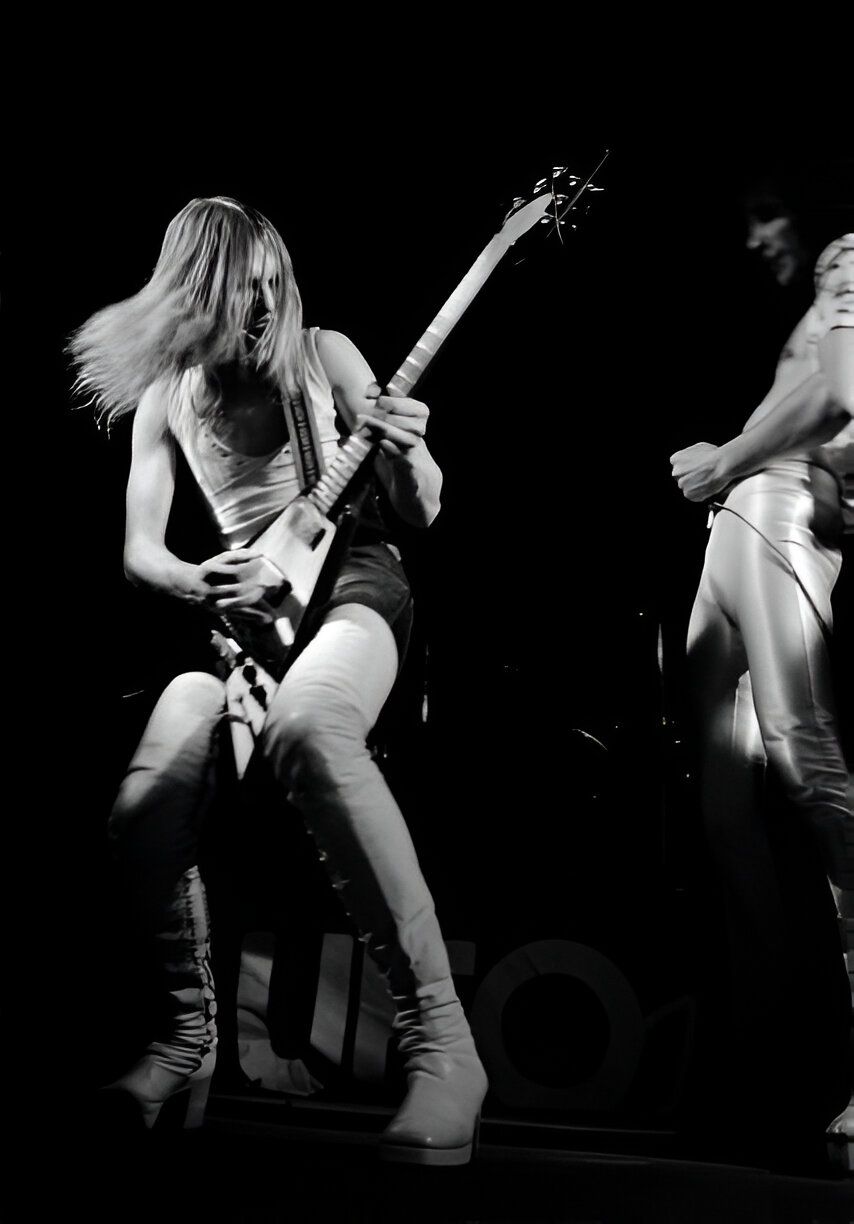UFO live 1974 Michael Schenker, Phil Moog, Andy Parker & Pete way
