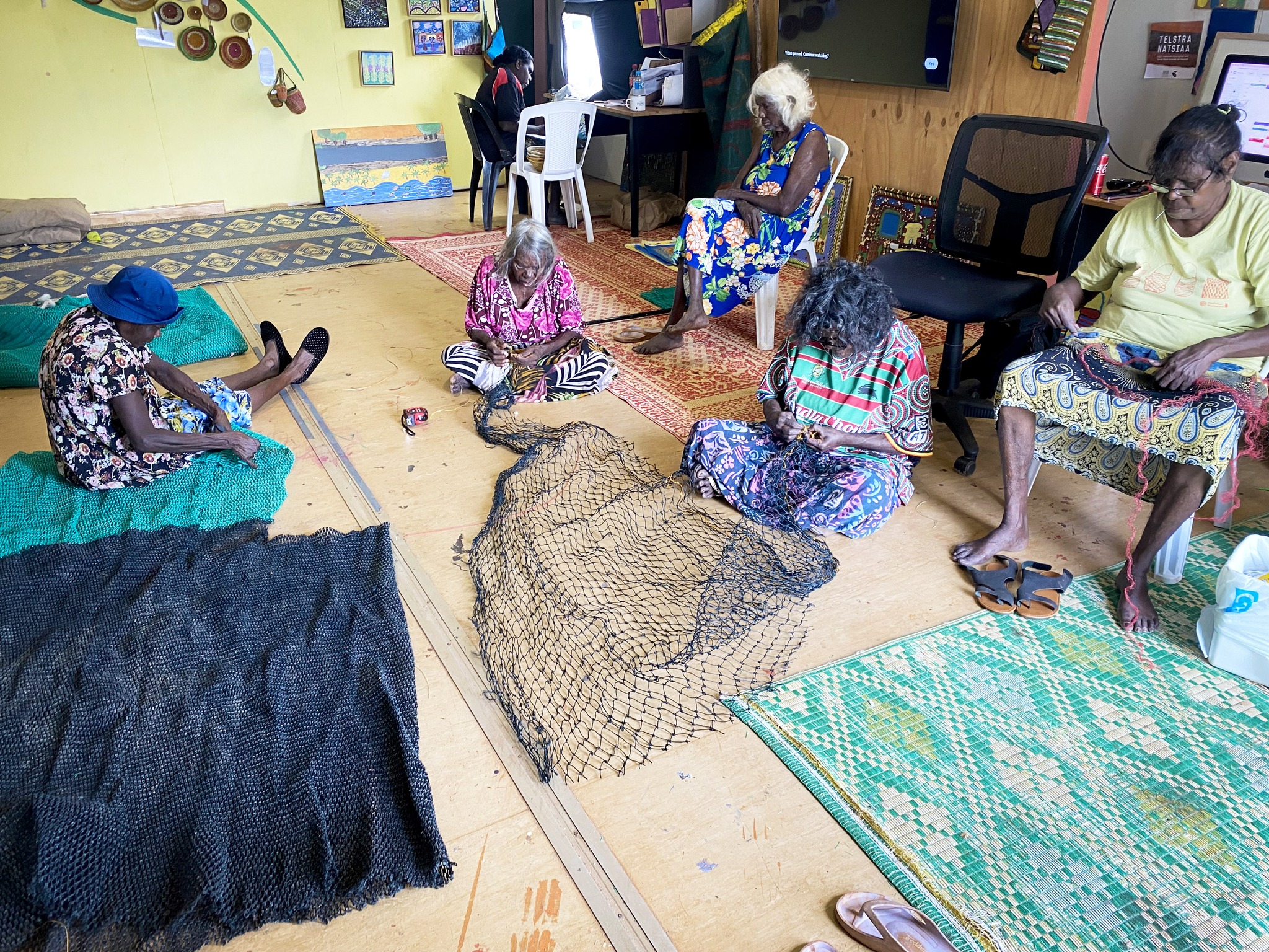 Aboriginal Bush Traders - Lovely to see Sylvia Nulpinditj and her ...