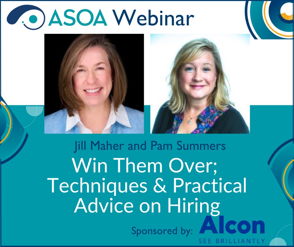 When... - American Society of Ophthalmic Administrators (ASOA) | Facebook
