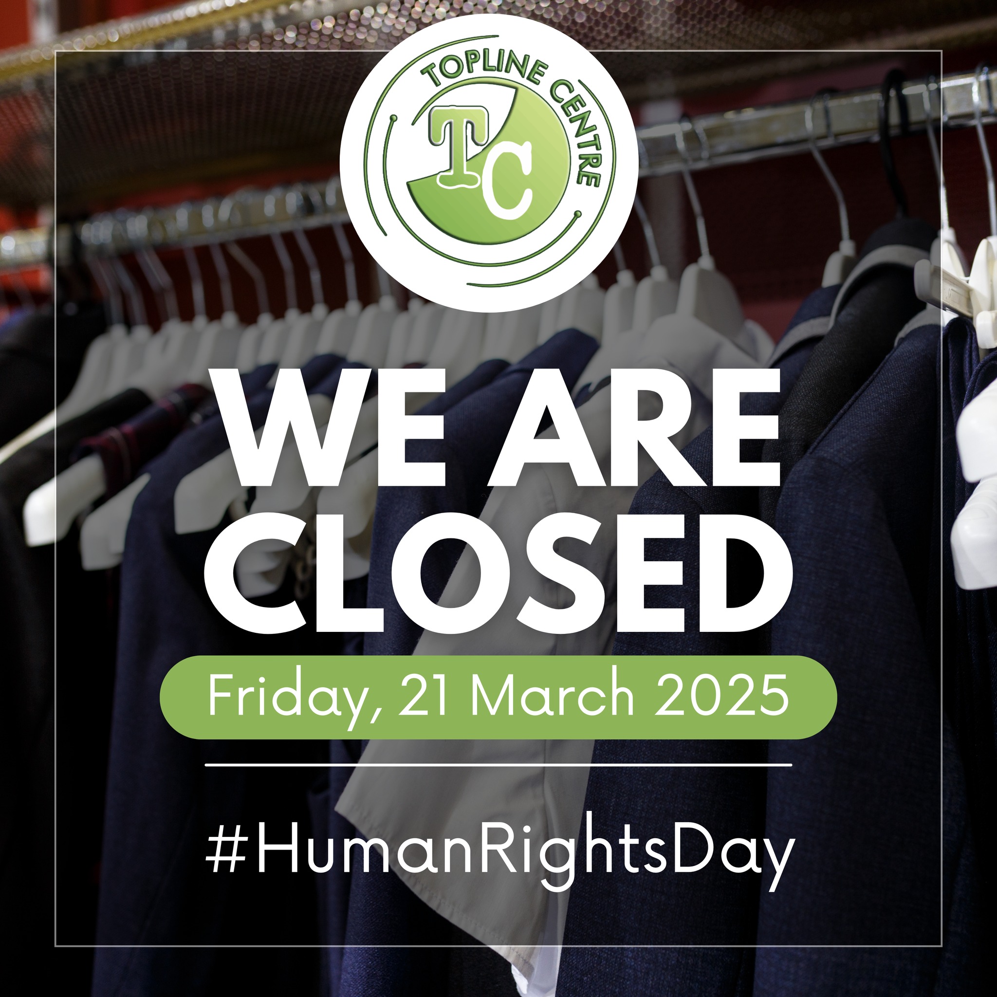 Topline - 🚪 Human Rights Day – Closed for the Day 🚪 In observance of ...