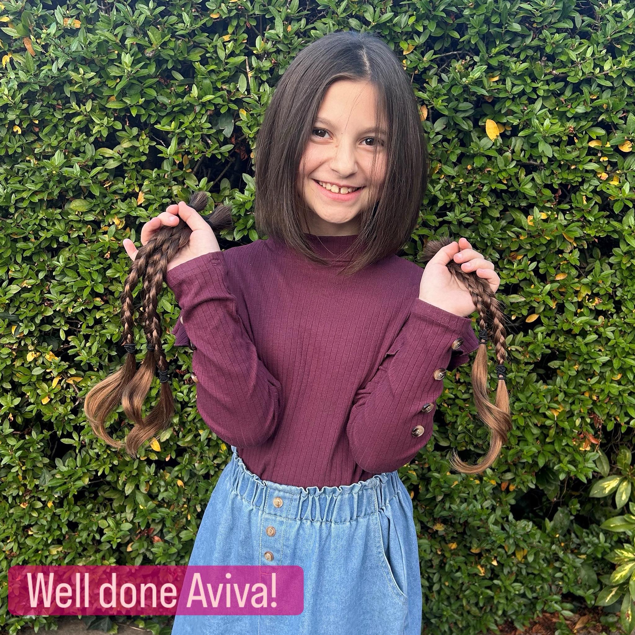 Camp - A huge thank you to Aviva for cutting her hair in support of ...