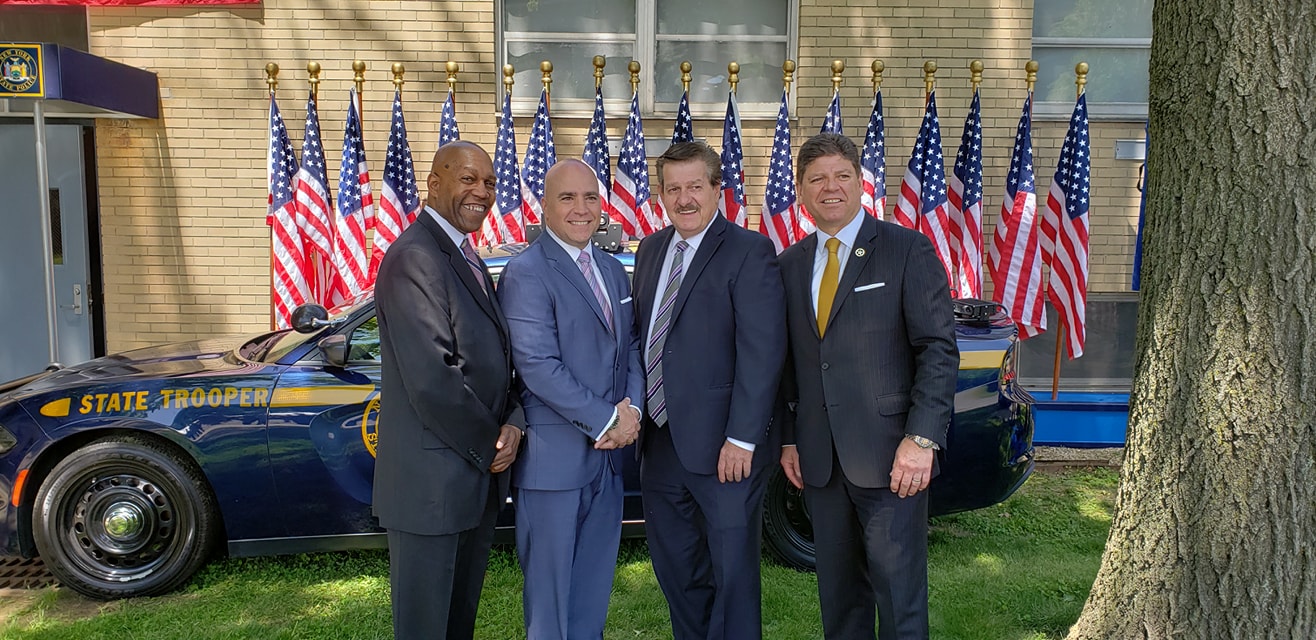 Nys Fop - President Mike Essig and State Secretary Lauren...