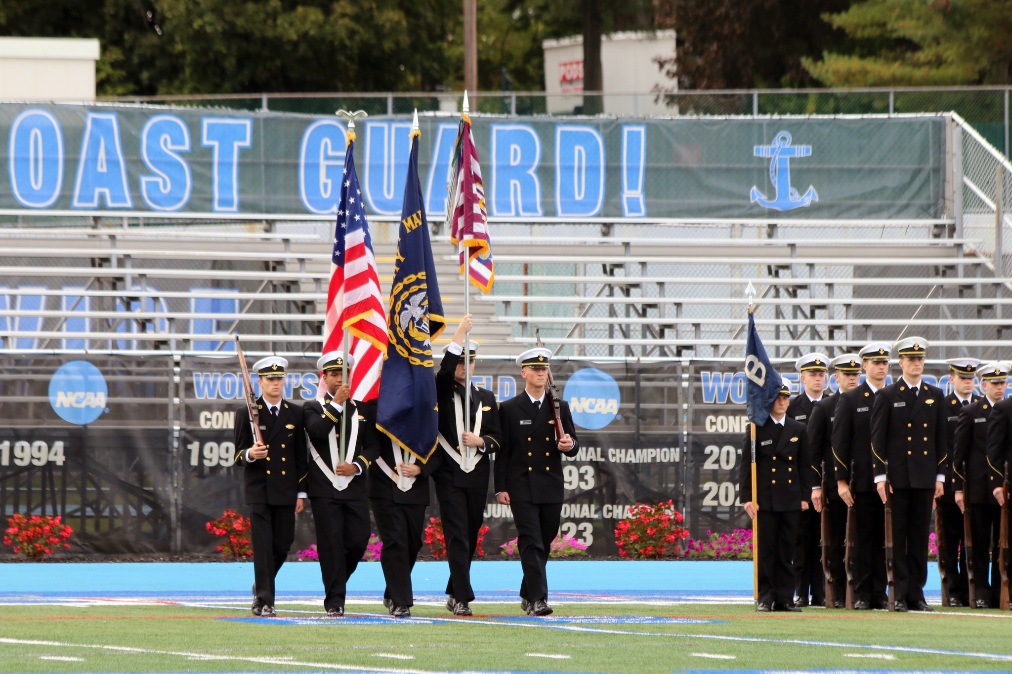USMMA held a formal parade in honor of Homecoming on Friday, Oct 