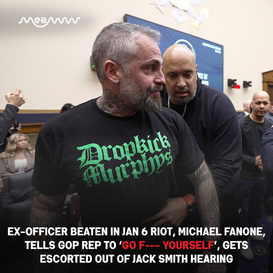 MEAWW - Former Capitol Police officer Michael Fanone erupted during a ...