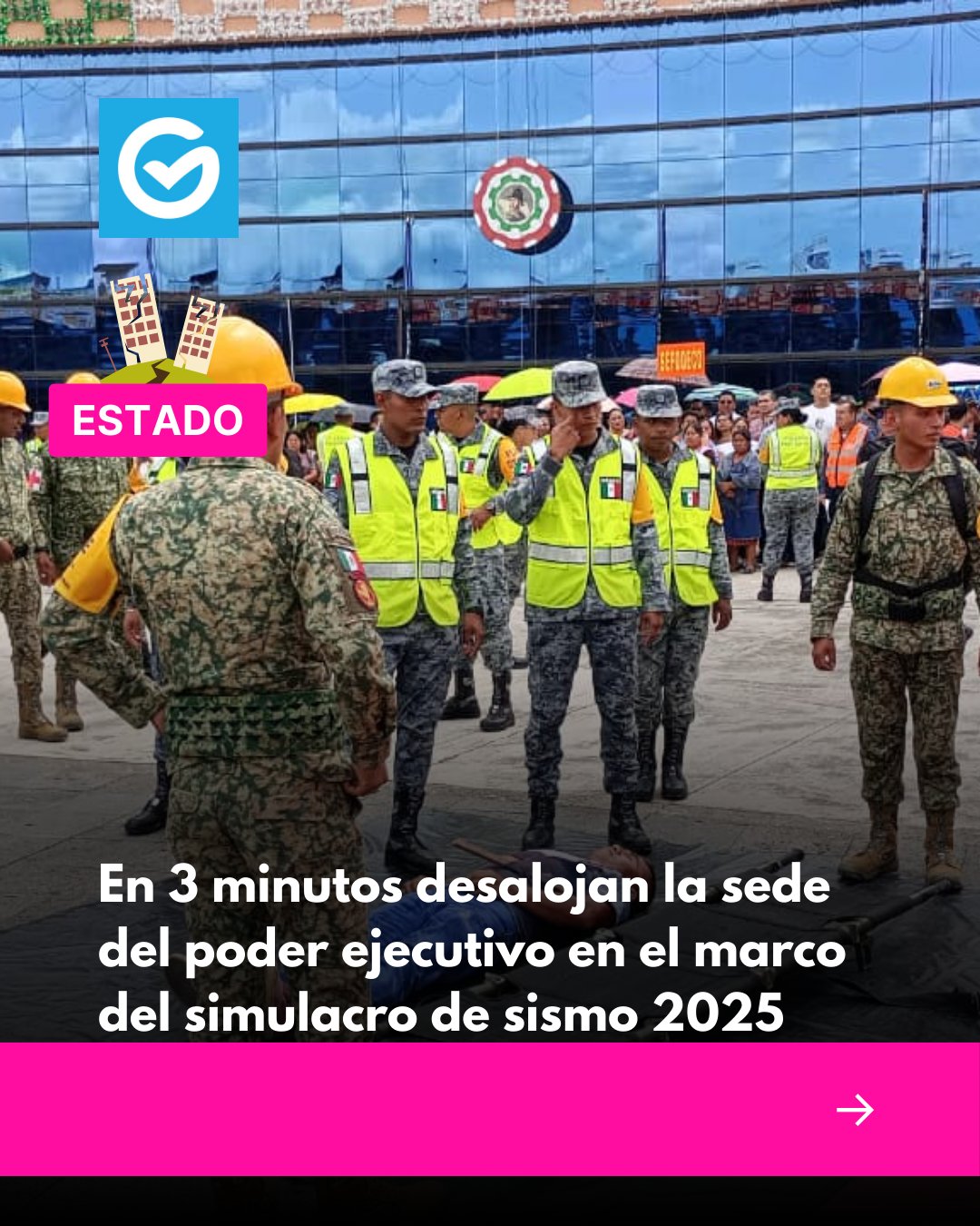 🏢 Simulacro de sismo en Palacio de... - Diario de Guerrero | Facebook