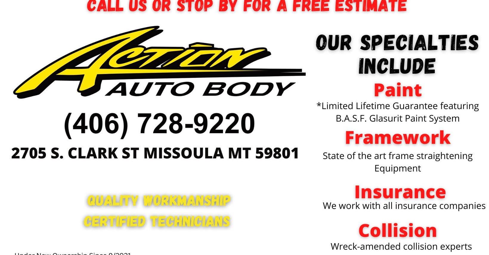 Action Auto Body | Missoula MT