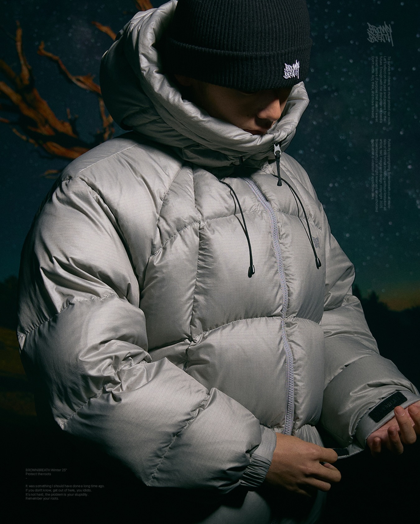 Brownbreath - 2025 HEAVYOUTER COLLECTION • TAG PUFFER DOWN JUMPER 