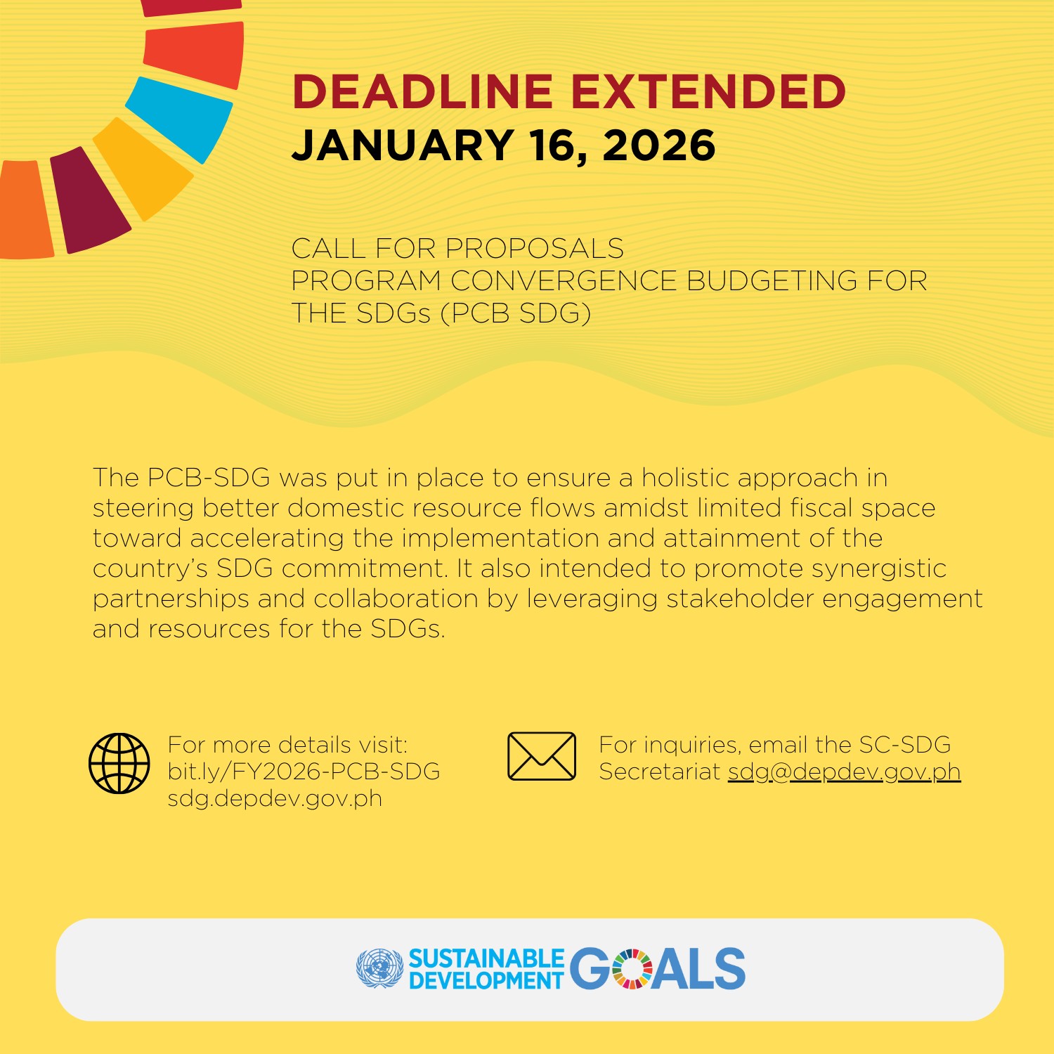 𝐂𝐀𝐋𝐋 𝐅𝐎𝐑 𝐏𝐑𝐎𝐏𝐎𝐒𝐀𝐋𝐒 The Call for the FY... - DEPDev Region VI | Facebook