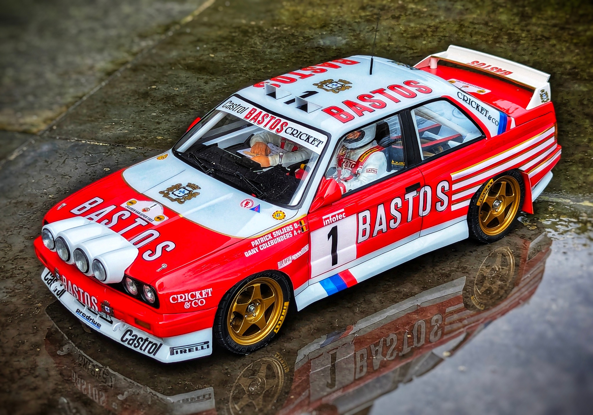 Finished this beauty! A recreation of the BMW E30 M3 which Patrick
