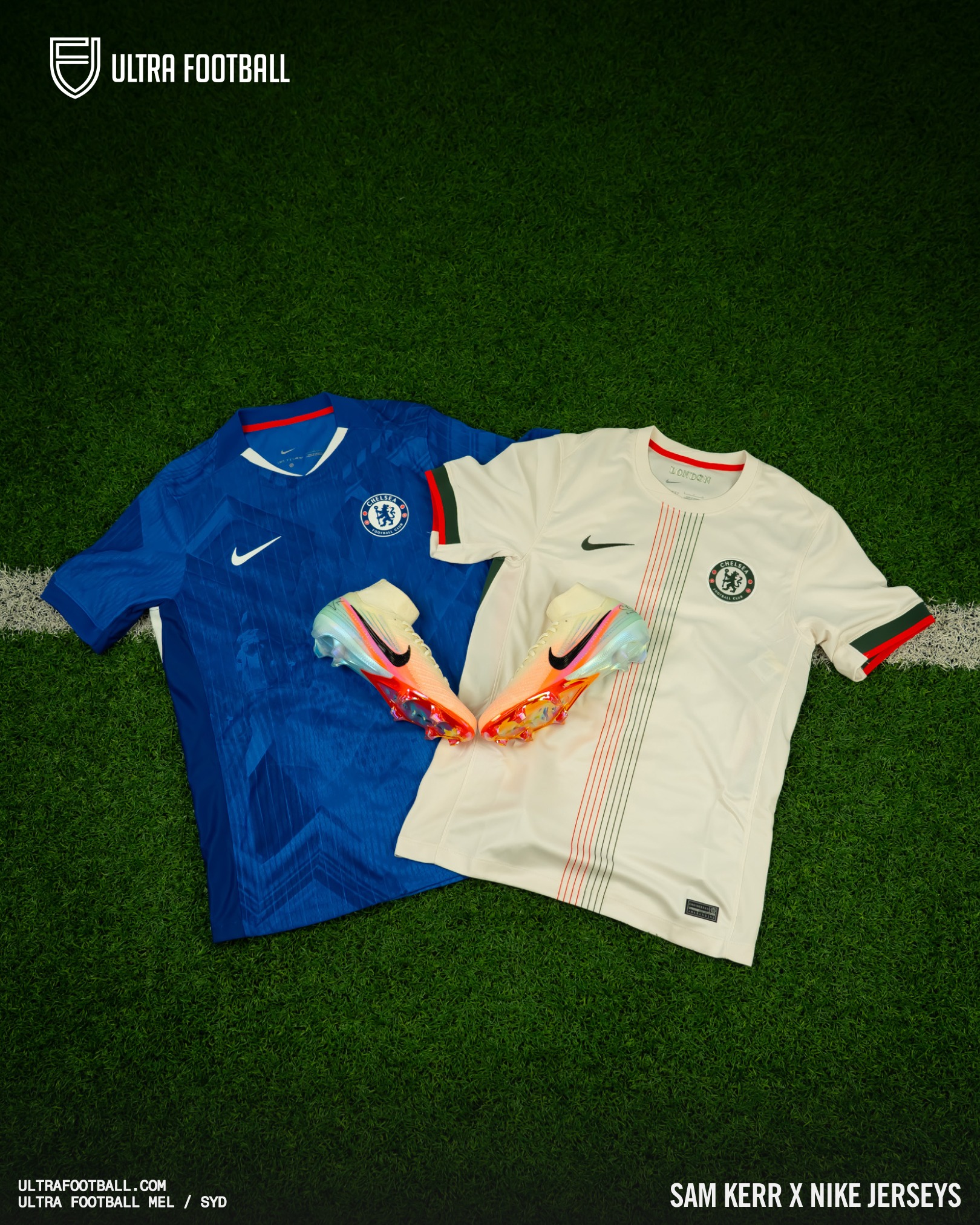 Ultra Football - Sam Kerr x Mercurial Superfly. Two kits.... | Facebook