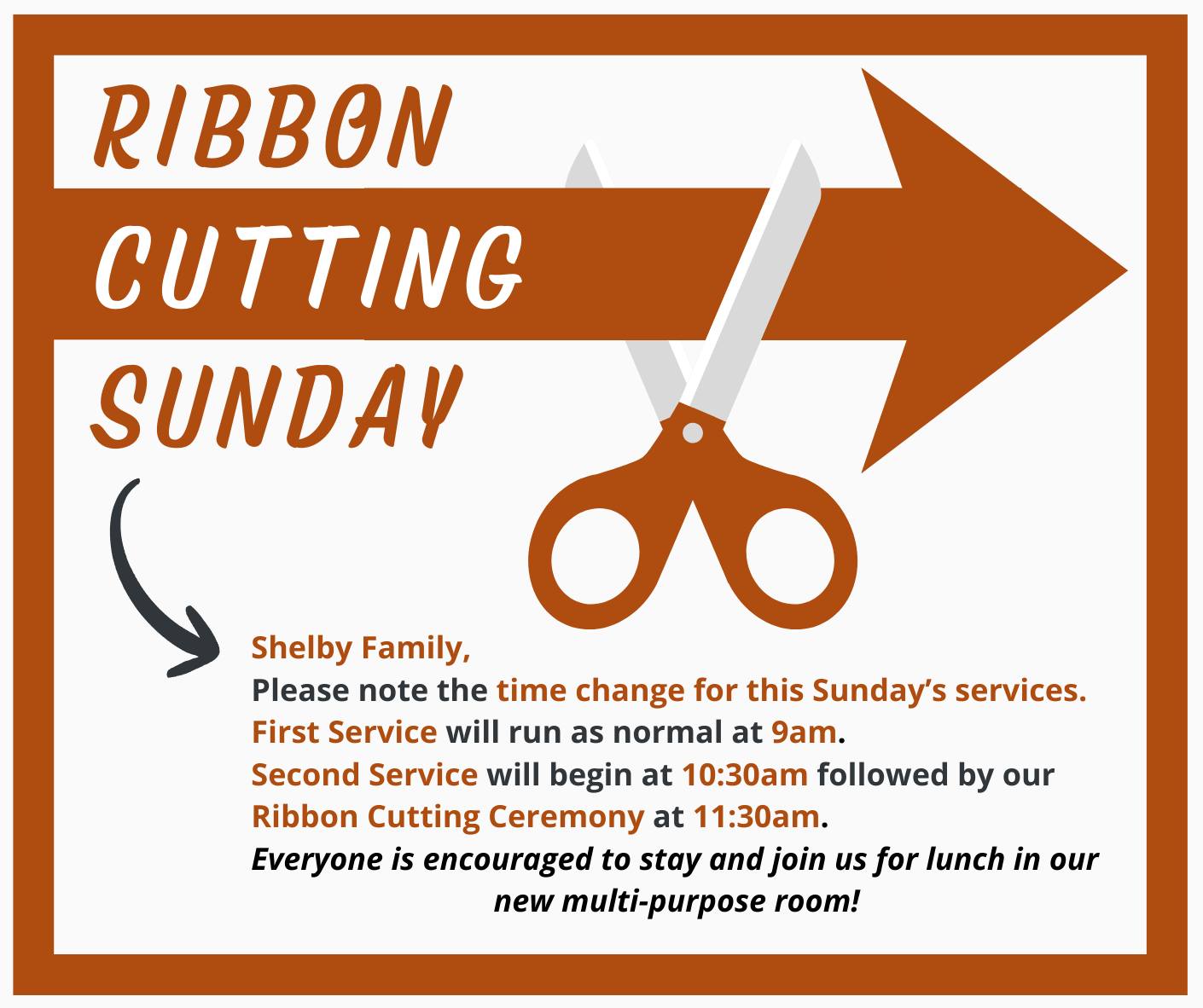 Shelby - Don't forget to remember! 💡 Ribbon Cutting is happening THIS ...