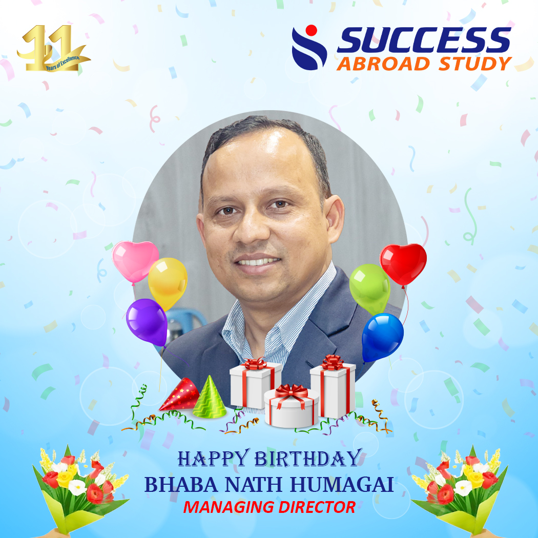 Success - Happy Birthday to Our Managing Director, Mr. Bhaba Nath ...