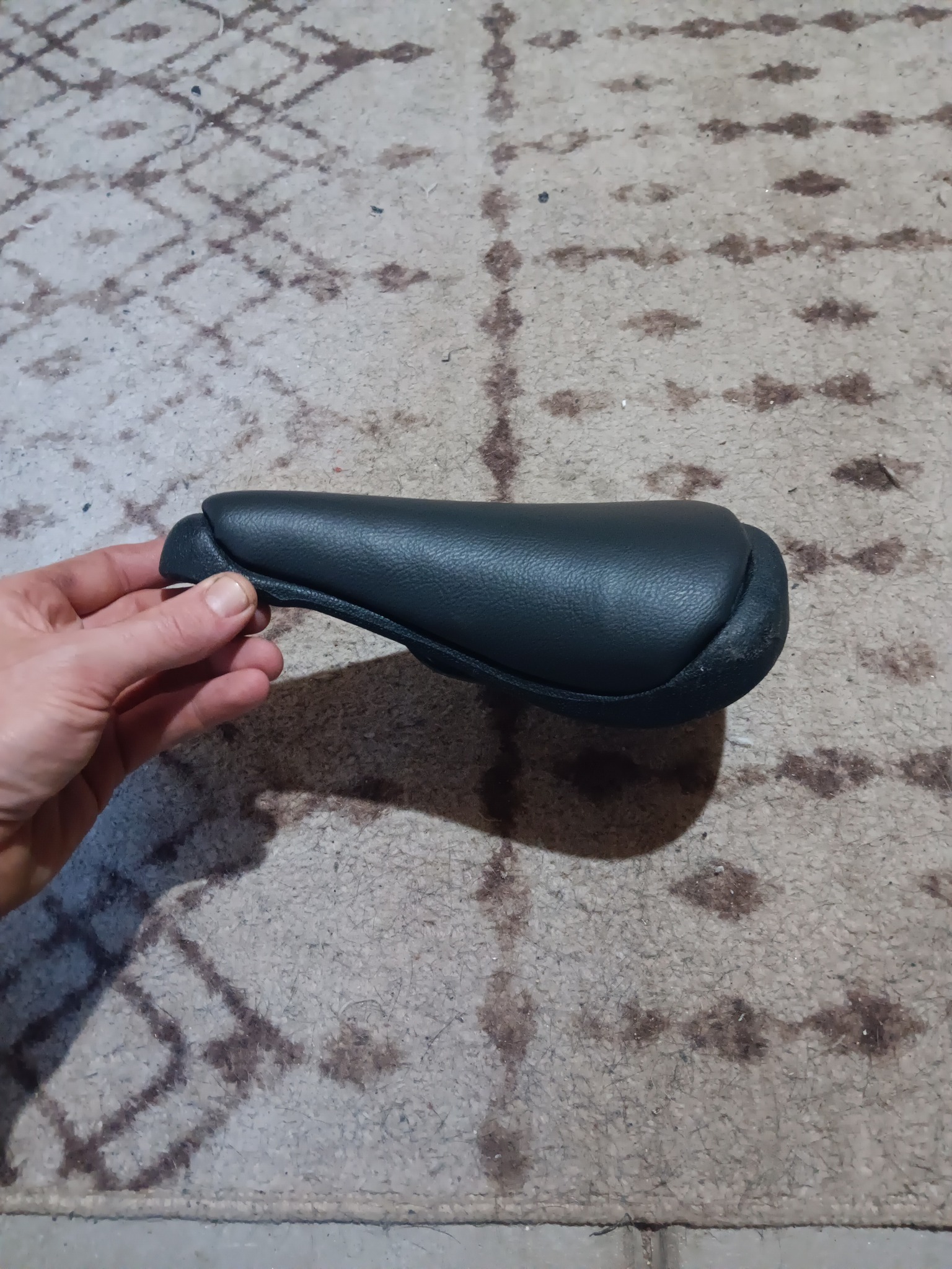 Tried my hand at re-wrapping my hemorrhoid seat.