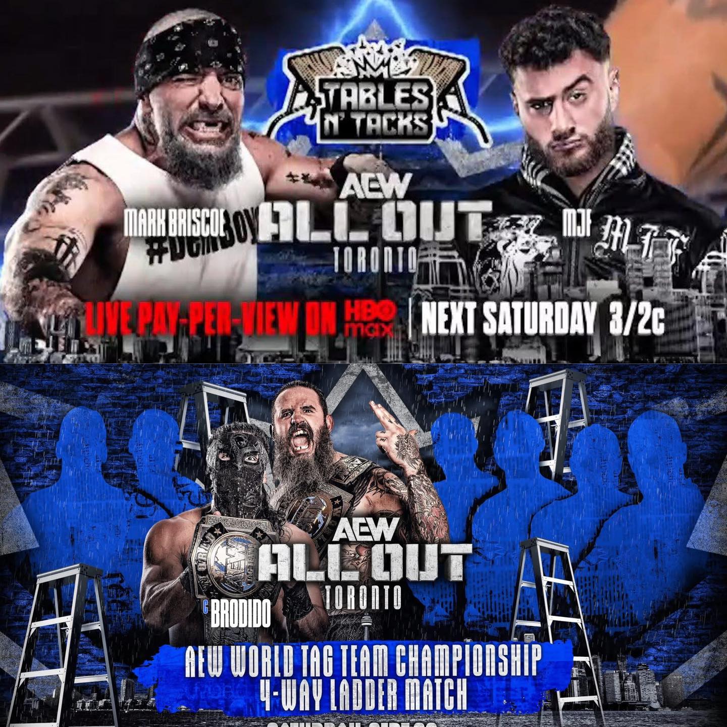 AEW hace oficial MJF vs Mark Briscoe... - Lucha Libre Online | Facebook