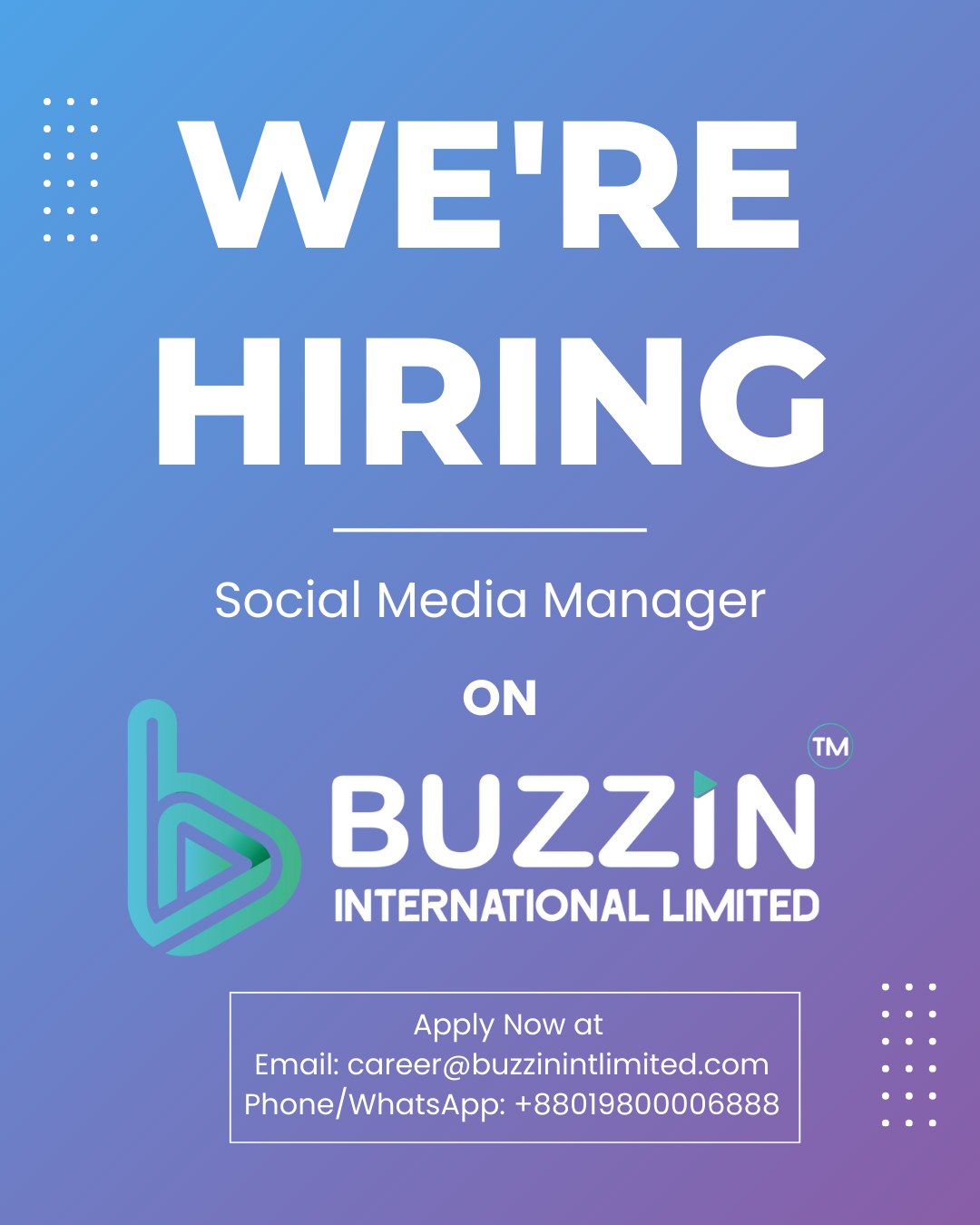 Buzzin International Limited | London
