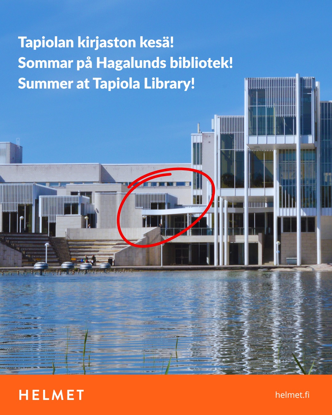 Tapiolan kirjasto - Hagalunds bibliotek - Tapiola library added a new ...