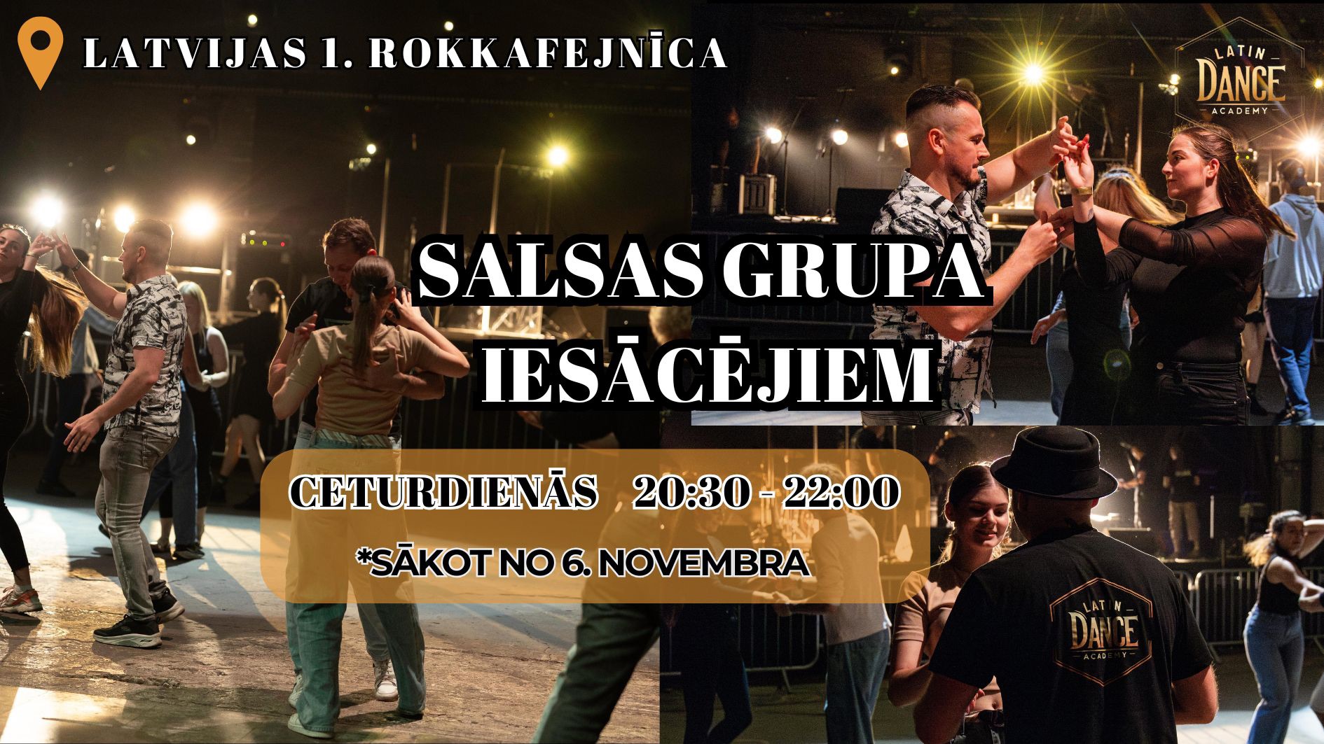 Jauna Salsas Grupa no Pašiem Pamatiem!
