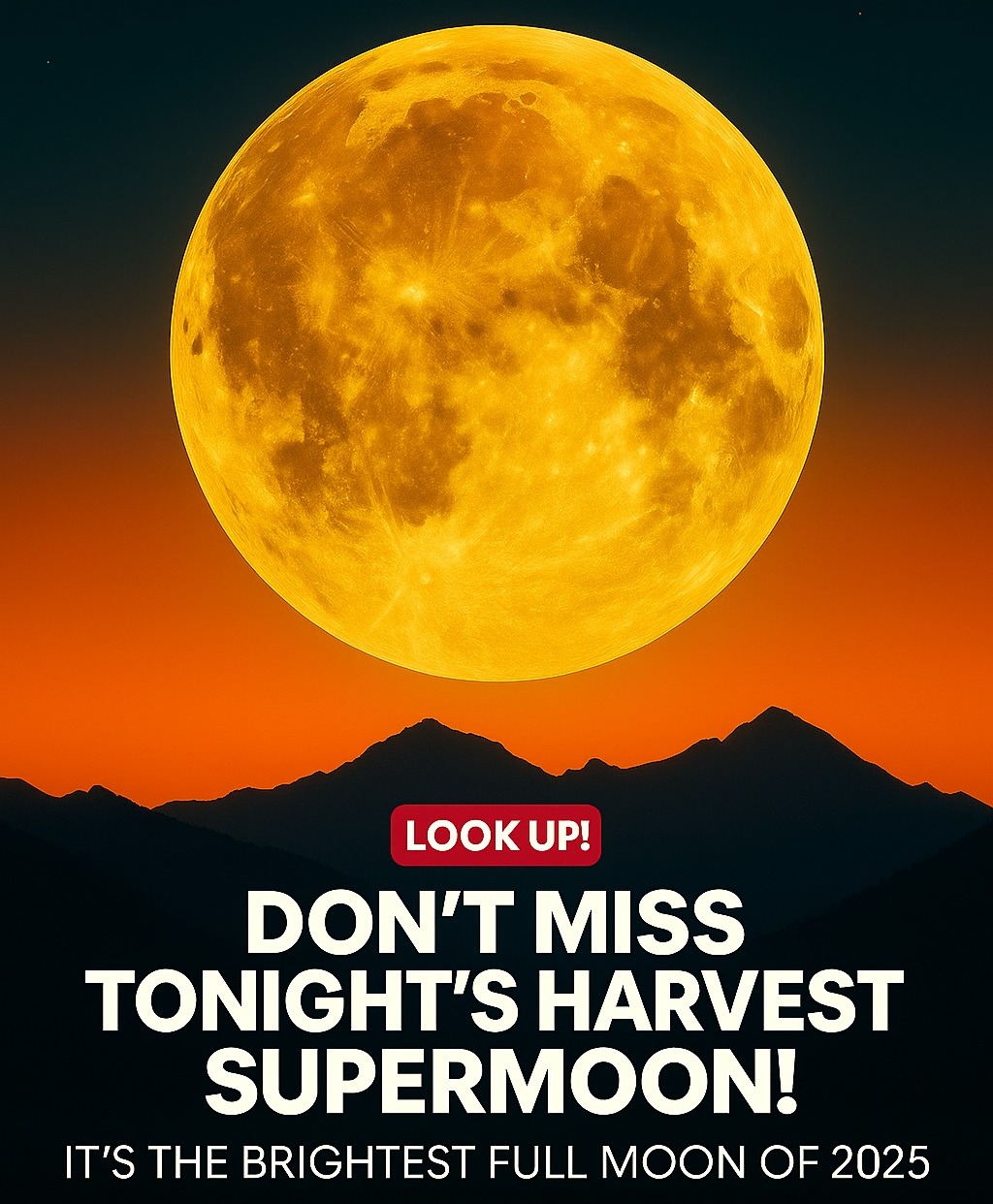 The Earth - 🌕 Tonight & Tomorrow Night – The Harvest Supermoon Rises! 🌾 ...