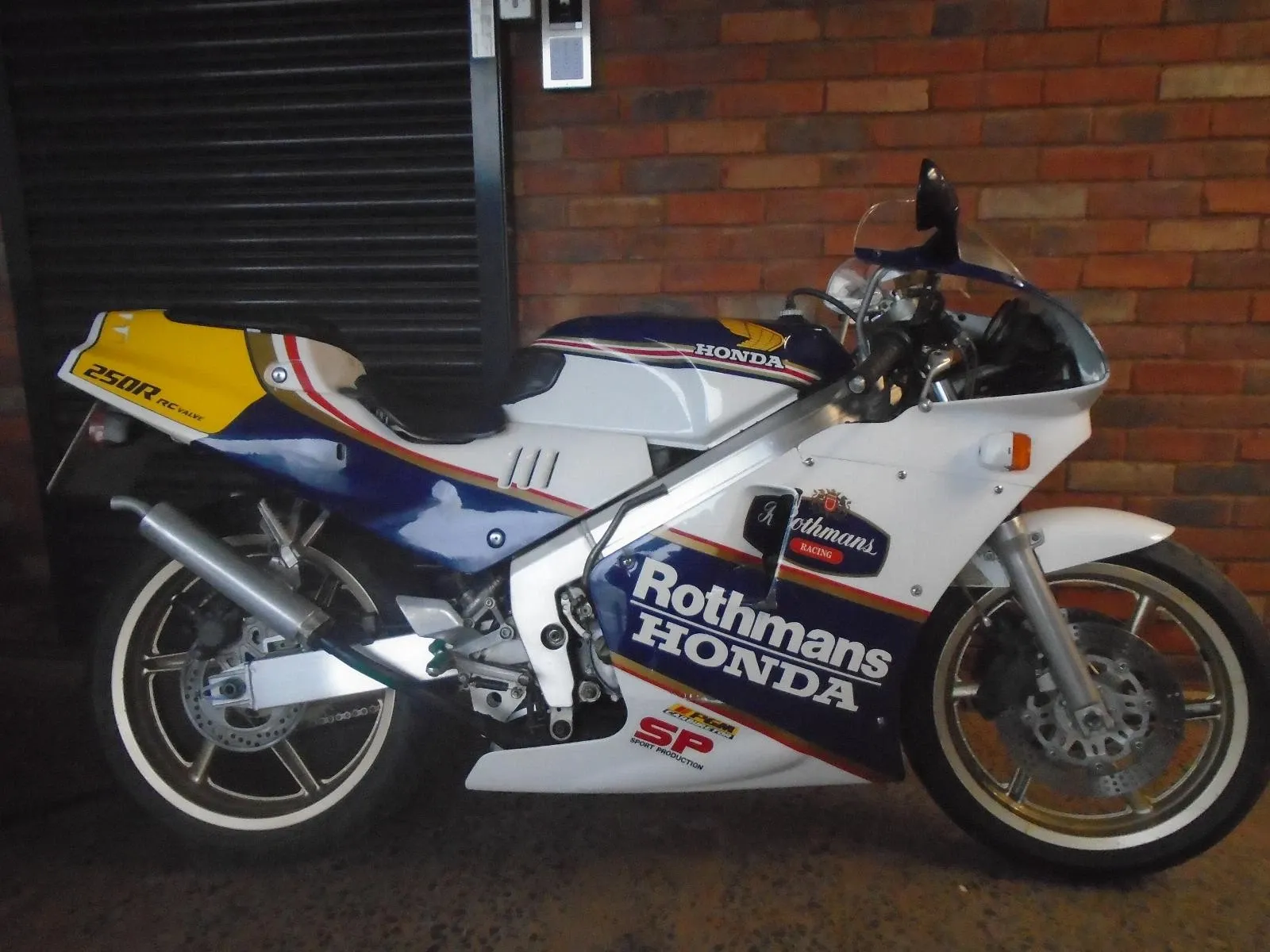 Check out this classic 1988 Honda NSR250R SP Rothmans MC18 that's