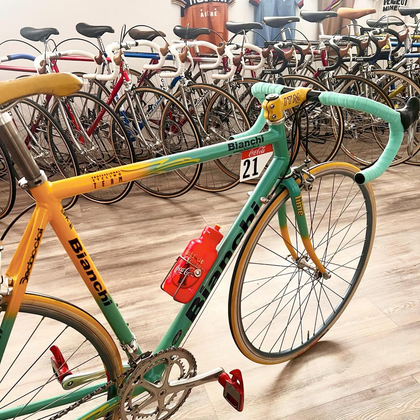 Iconic BIANCHI Mega Pro XL Reparto Corse - “M.Pantani 1998 tribute